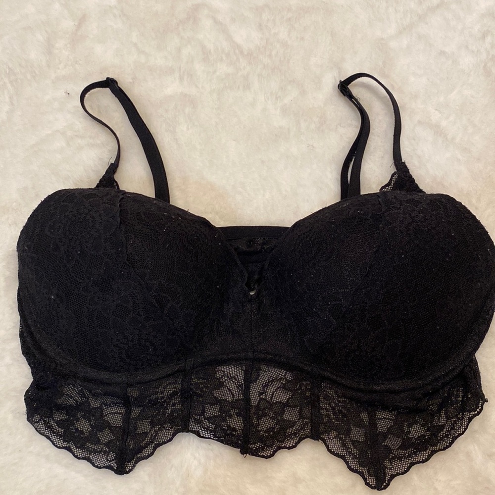 Victorias Secret Pink Lace Bralette